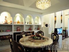临江豪宅典范 高贵精致生活欧式餐厅装修图片