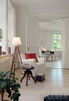 北欧简约风格  让家充满阳光现代客厅装修图片