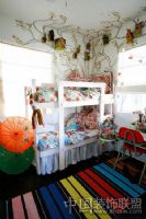 一个人的卧室 温馨舒适田园风格儿童房装修图片