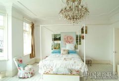 浪漫法国之旅 怀旧之家田园卧室装修图片