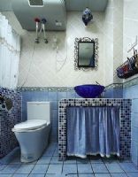 9万装修费用打造三居室家居现代卫生间装修图片