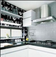 黑白风打造质感家居现代厨房装修图片