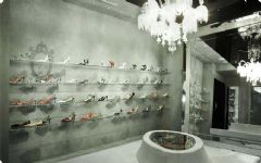 酷炫鞋店个性空间设计现代专卖店装修图片