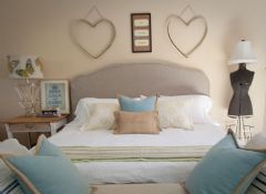 美国加州的开放式公寓美式风格卧室装修图片