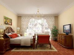 典雅时尚欧式别墅设计欧式卧室装修图片