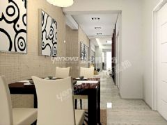 白色的温馨家装现代餐厅装修图片