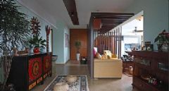 中式装修风格家居 给你不一样的视觉享受中式过道装修图片