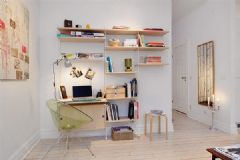 创意书桌设计 增添创意生活欧式书房装修图片
