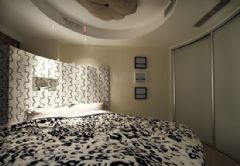 16万装白色现代奢华家居现代卧室装修图片