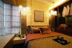 国外富豪的奢华居所现代卧室装修图片