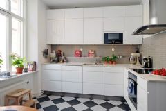拥有独特魅力的迷人公寓欧式厨房装修图片