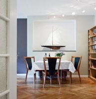 简约随性的瑞典公寓美式餐厅装修图片