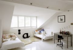 家居里独特的净白景致简约卧室装修图片