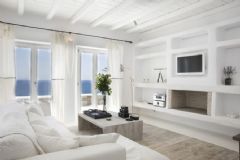 希腊海岛别墅设计赏析地中海风格客厅装修图片