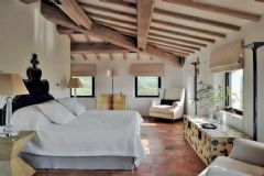 罗马拱形别墅设计欧式卧室装修图片