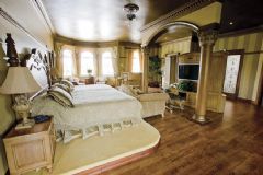 海景别墅竟能如此奢华现代卧室装修图片