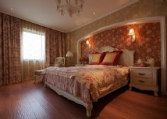 青岛146㎡欧式古典奢华欧式卧室装修图片