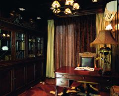 东莞典型的美式豪宅美式书房装修图片