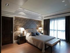 台北夫妻180㎡新中式爱巢中式卧室装修图片
