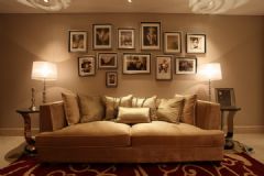 时尚温馨空间设计风格现代客厅装修图片