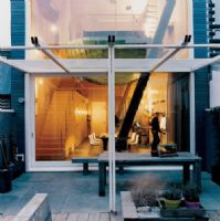 阿姆斯特丹别具一格深蓝之家现代风格阳台装修图片