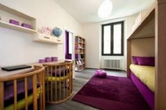 罗马Celio公寓现代儿童房装修图片