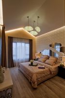 新中式范别墅样板房中式卧室装修图片