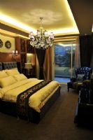 杭州千万级奢华豪宅样板房古典卧室装修图片