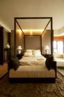北京保利康桥中式别墅范中式卧室装修图片