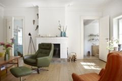 瑞典艺术家的陶瓷美宅简约客厅装修图片
