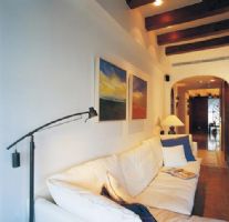 自然写意的地中海风格欧式客厅装修图片