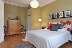 欧式风格简洁的起居环境简约卧室装修图片