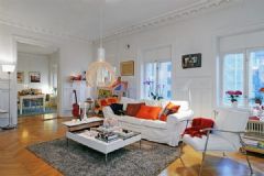 瑞典人设计下的经典客厅风格（三）简约客厅装修图片
