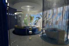 卡塞浦路斯岛天价豪华梦幻别墅现代客厅装修图片
