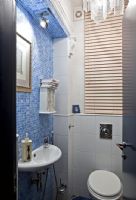 70平米小公寓复古风混搭卫生间装修图片
