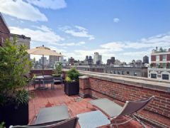 曼哈顿Park Avenue公寓现代阳台装修图片