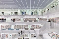 德国斯图加特图书馆书店装修图片