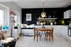 典型北欧风格迷人公寓简约厨房装修图片