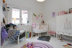 典型北欧风格迷人公寓简约儿童房装修图片