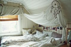 舒适柔软床的惬意享受一混搭卧室装修图片