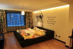 170平米黑白奢华家居现代卧室装修图片