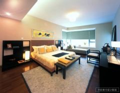 现代中式美家中式卧室装修图片