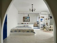 时尚温馨地中海地中海卧室装修图片