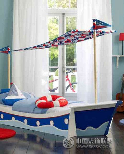 地中海风格儿童房装修效果图