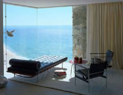 令人叹为观止的海景别墅现代卧室装修图片