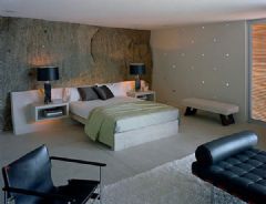 令人叹为观止的海景别墅现代卧室装修图片