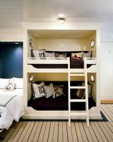 创意双层架子床一现代卧室装修图片