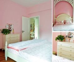 92平绚丽浪漫小空间混搭卧室装修图片