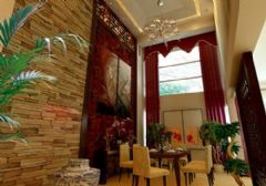 现代中式靓居中式餐厅装修图片