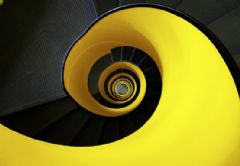十款造型美观的螺旋楼梯现代风格玄关装修图片